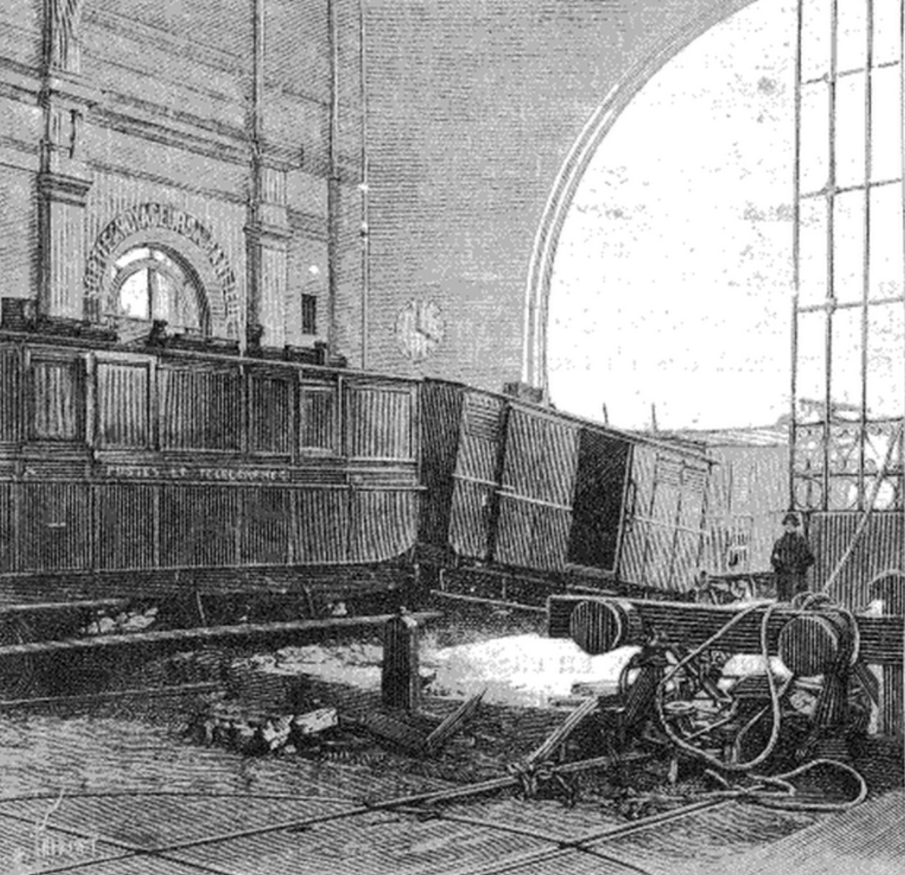 Disastro ferroviario disegno