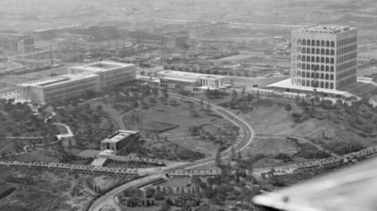 Palazzo della Civiltà foto 1940