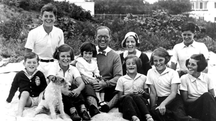 famiglia Kennedy foto