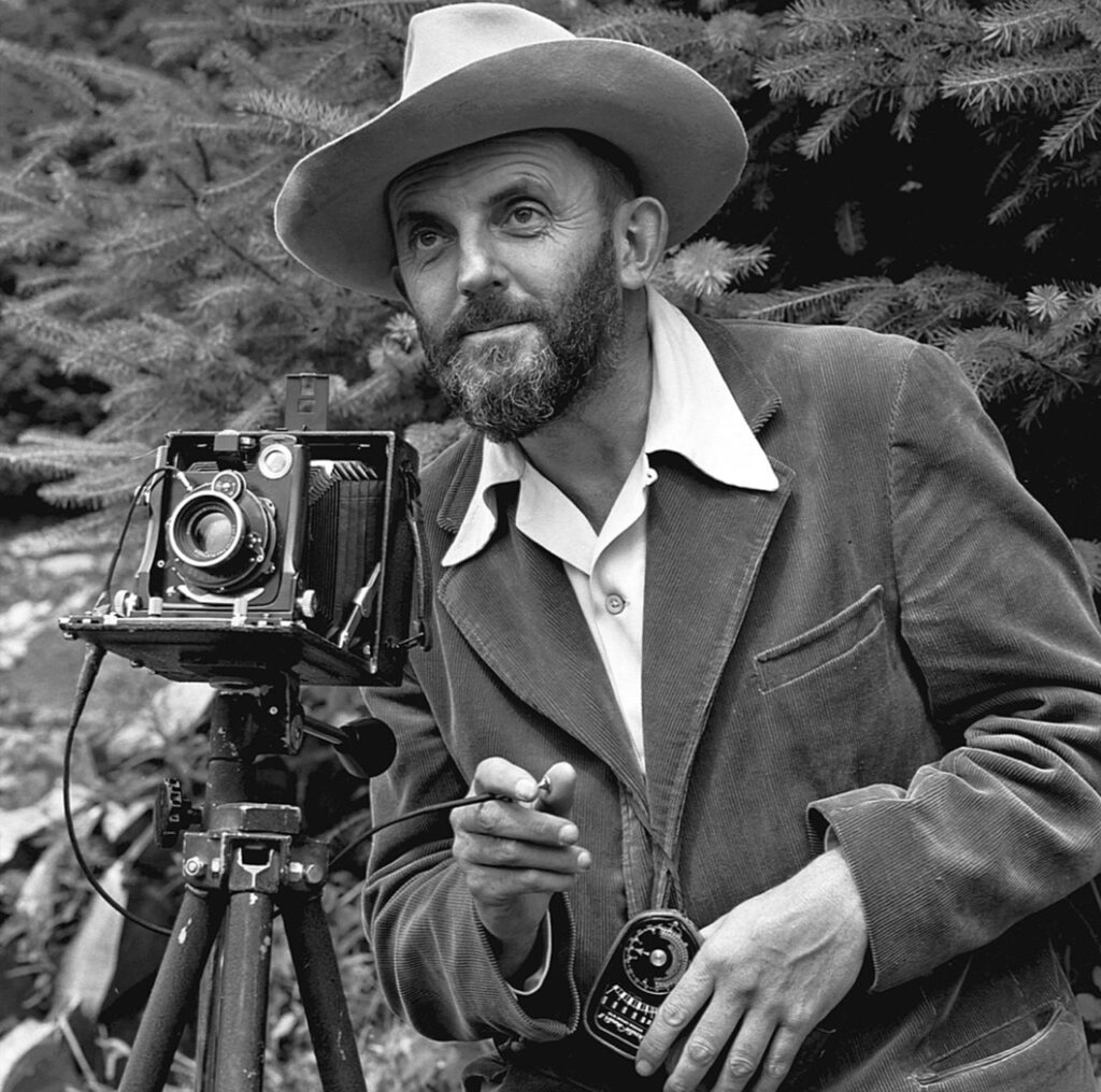 Ansel Adams foto ritratto