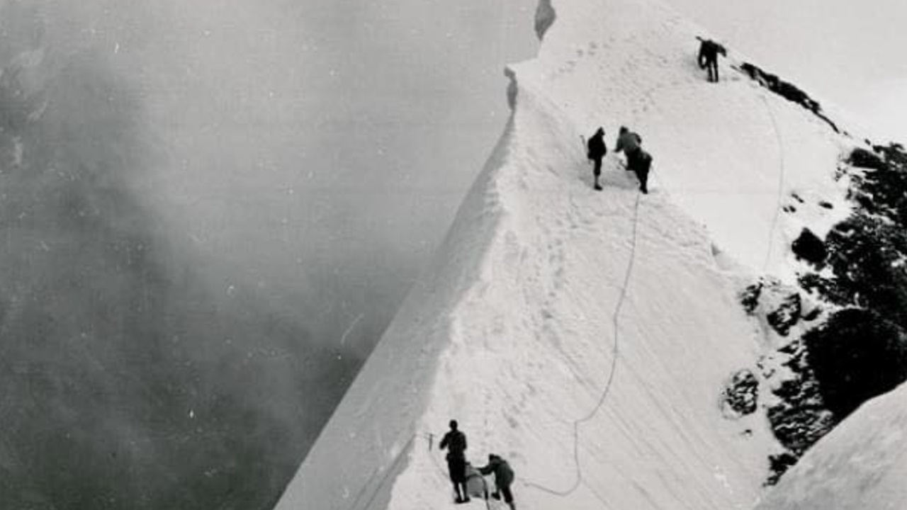 Foto del giorno: uno dei più grandi drammi dell'alpinismo sull'Eiger