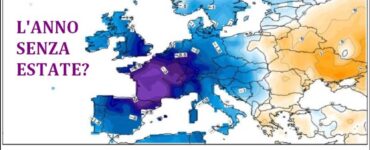 L'anno senza estate mappa clima