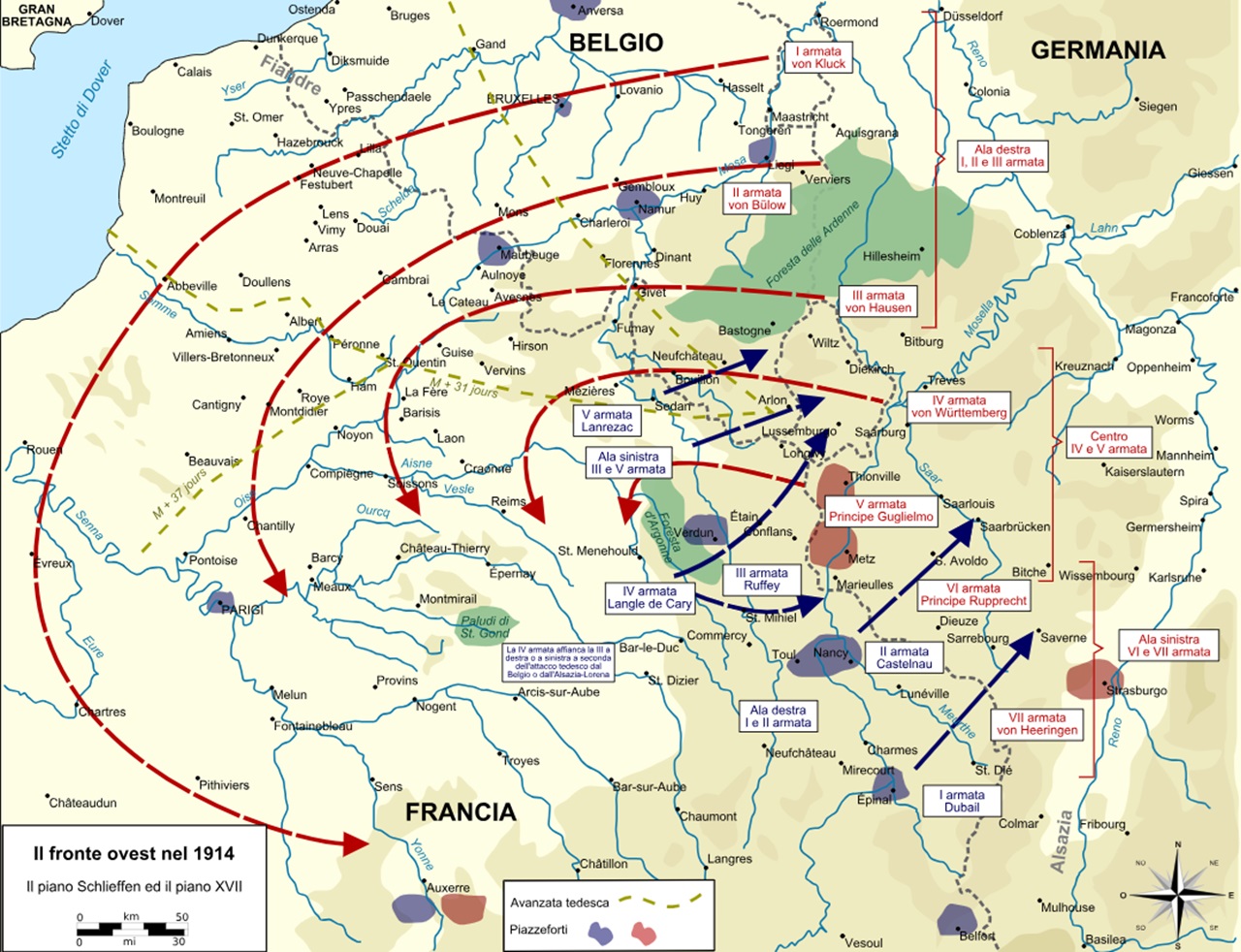 Rommel piano Schlieffen