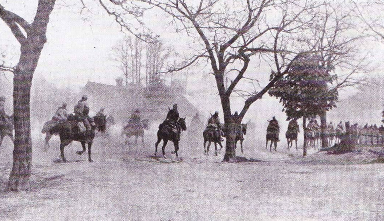 Yaroslavitsy divisione cavalleria asburgica al trotto