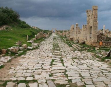 viaggiavano antichi romani