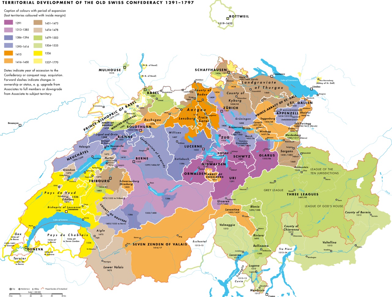 15 novembre mappa Svizzera