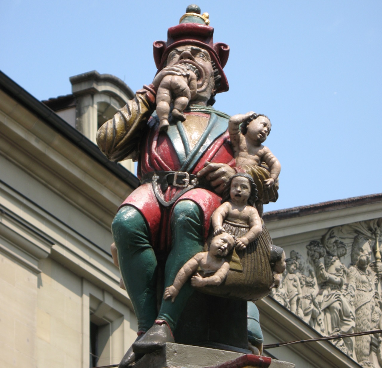 statua mangia-bambini Kindlifresserbrunnen