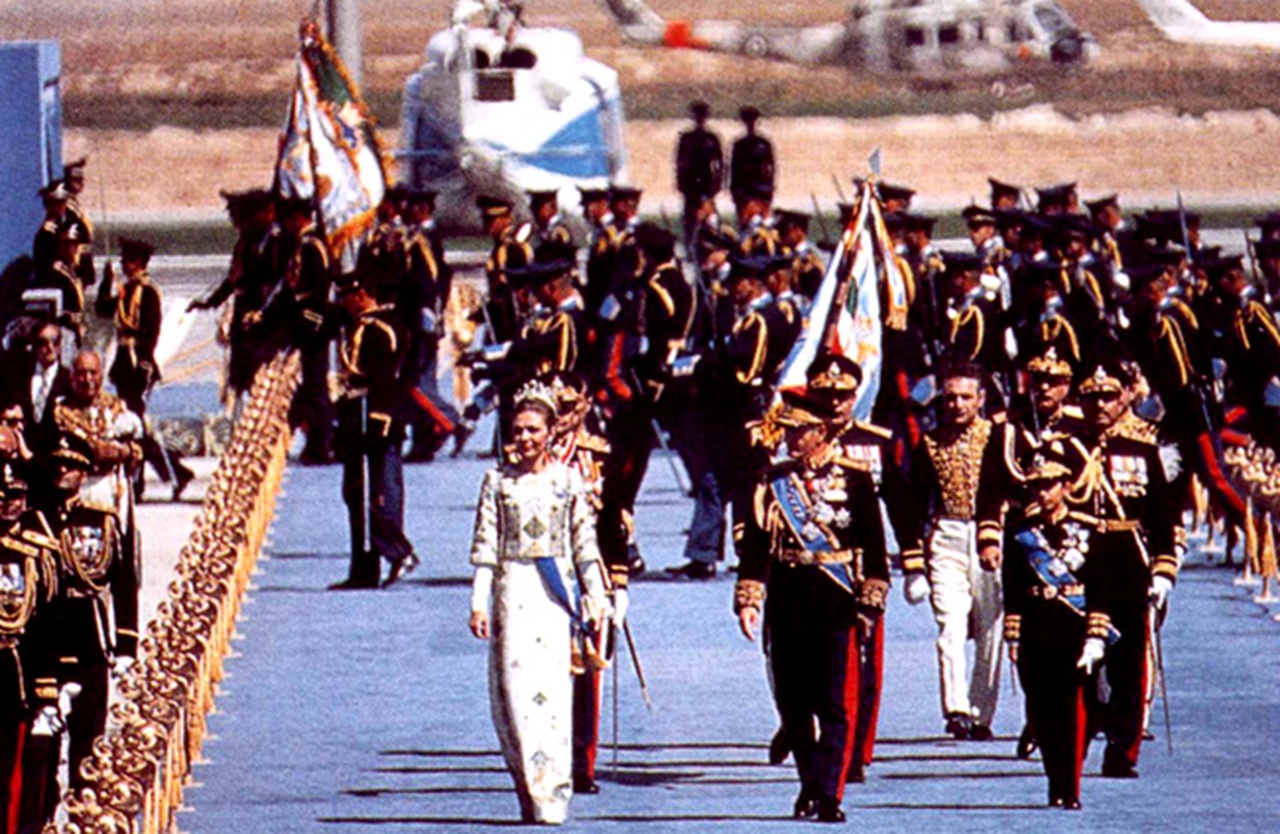 Persia celebrazioni Mohammad Reza Pahlavi