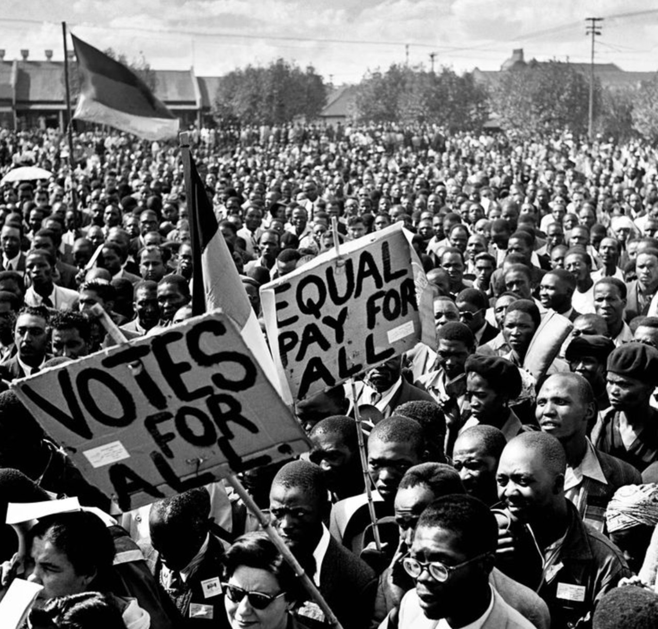 Apartheid foto protesta