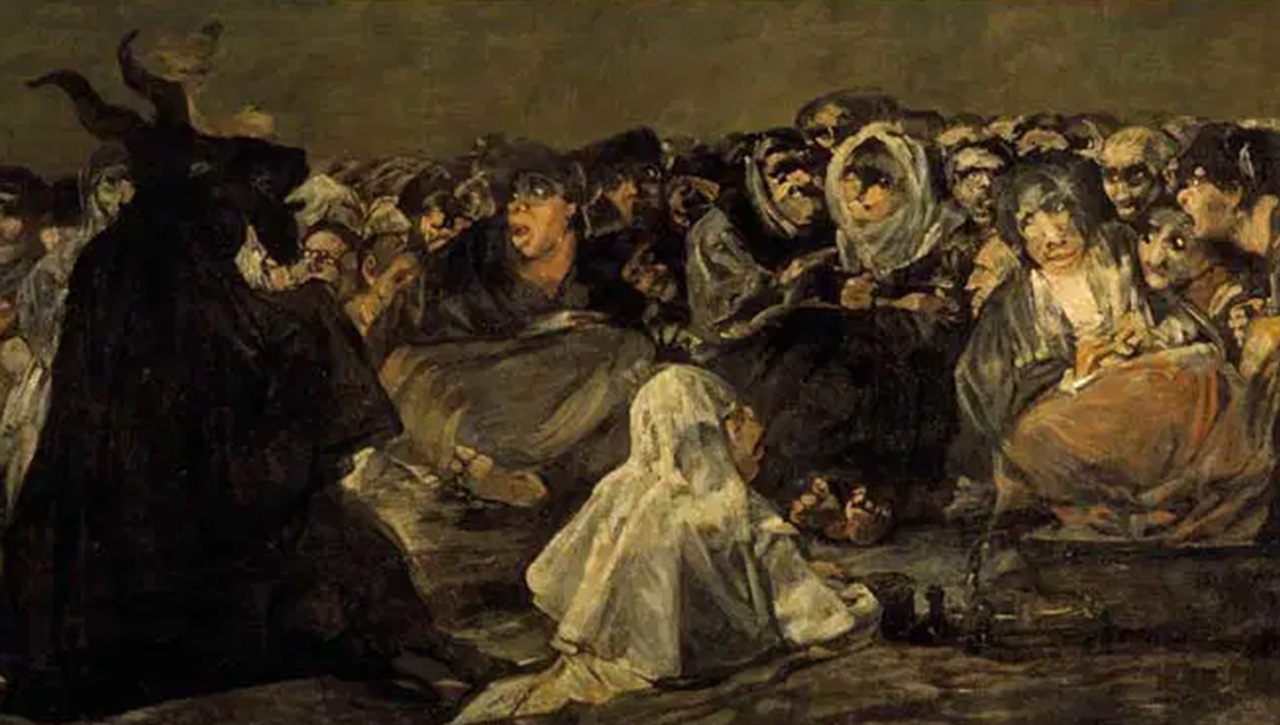 Francisco Goya Il Sabba delle streghe 1821-23