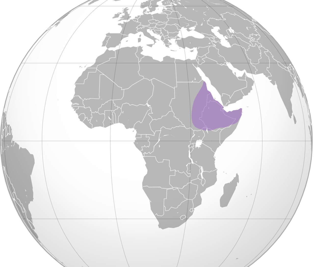 Impero d'Etiopia estensione massima