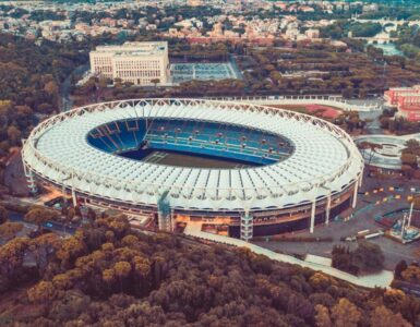 Stadio Olimpico foto aerea