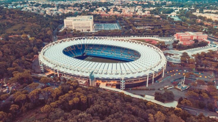 Stadio Olimpico foto aerea