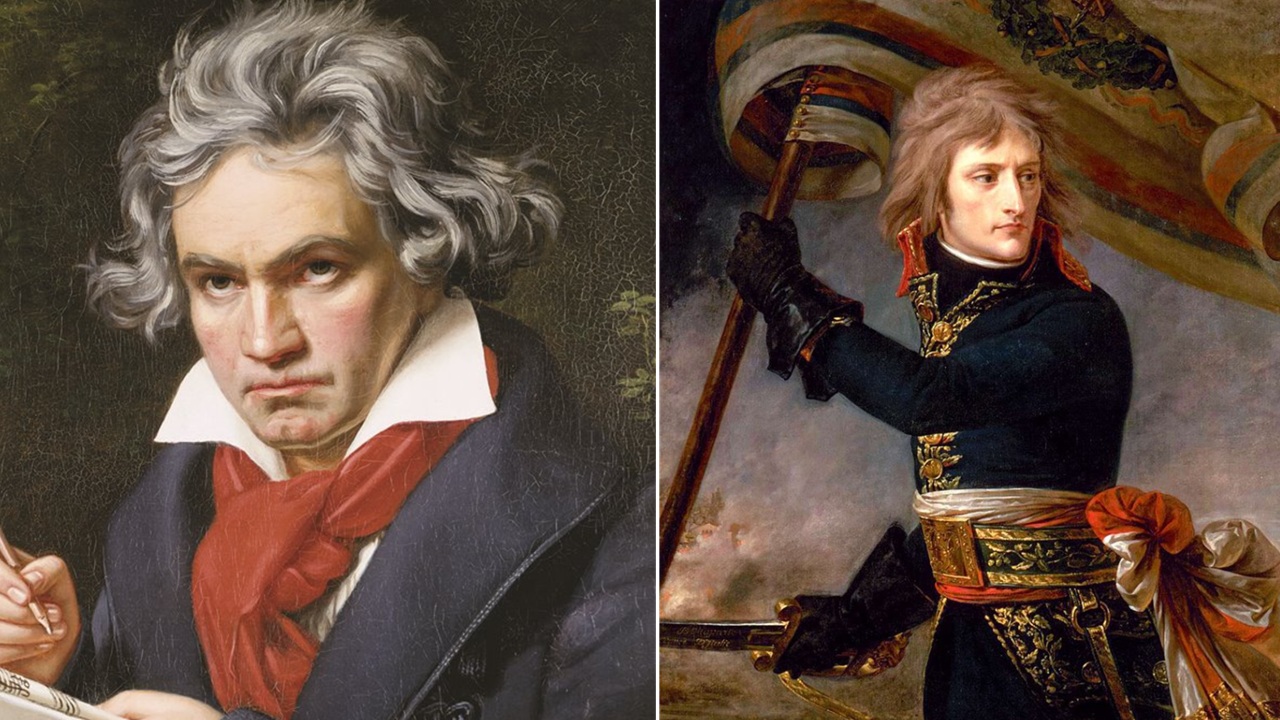 La celebre Sinfonia Eroica di Beethoven non fu dedicata a Napoleone, come tutti pensano...