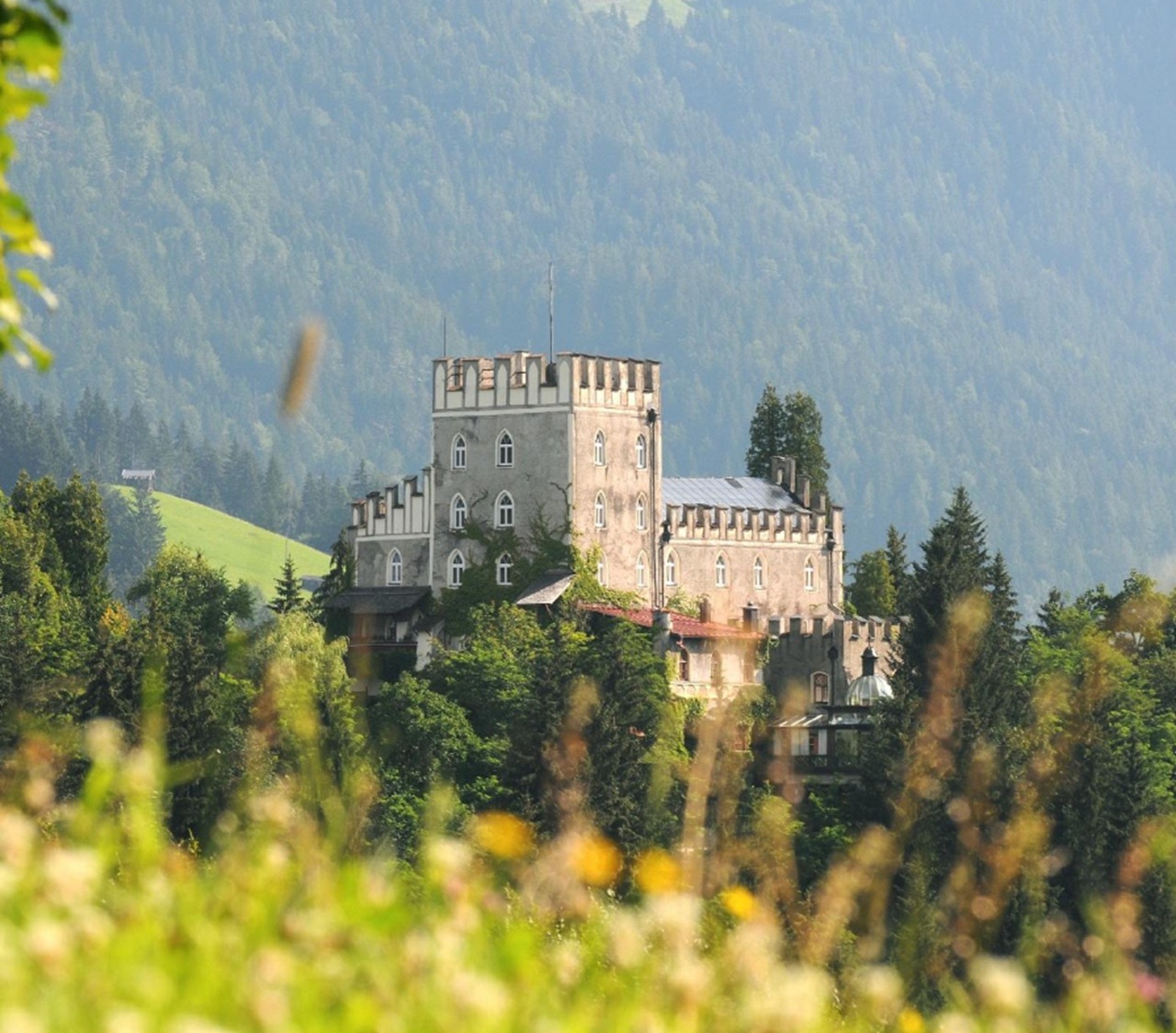 alleati castello di Itter, Austria