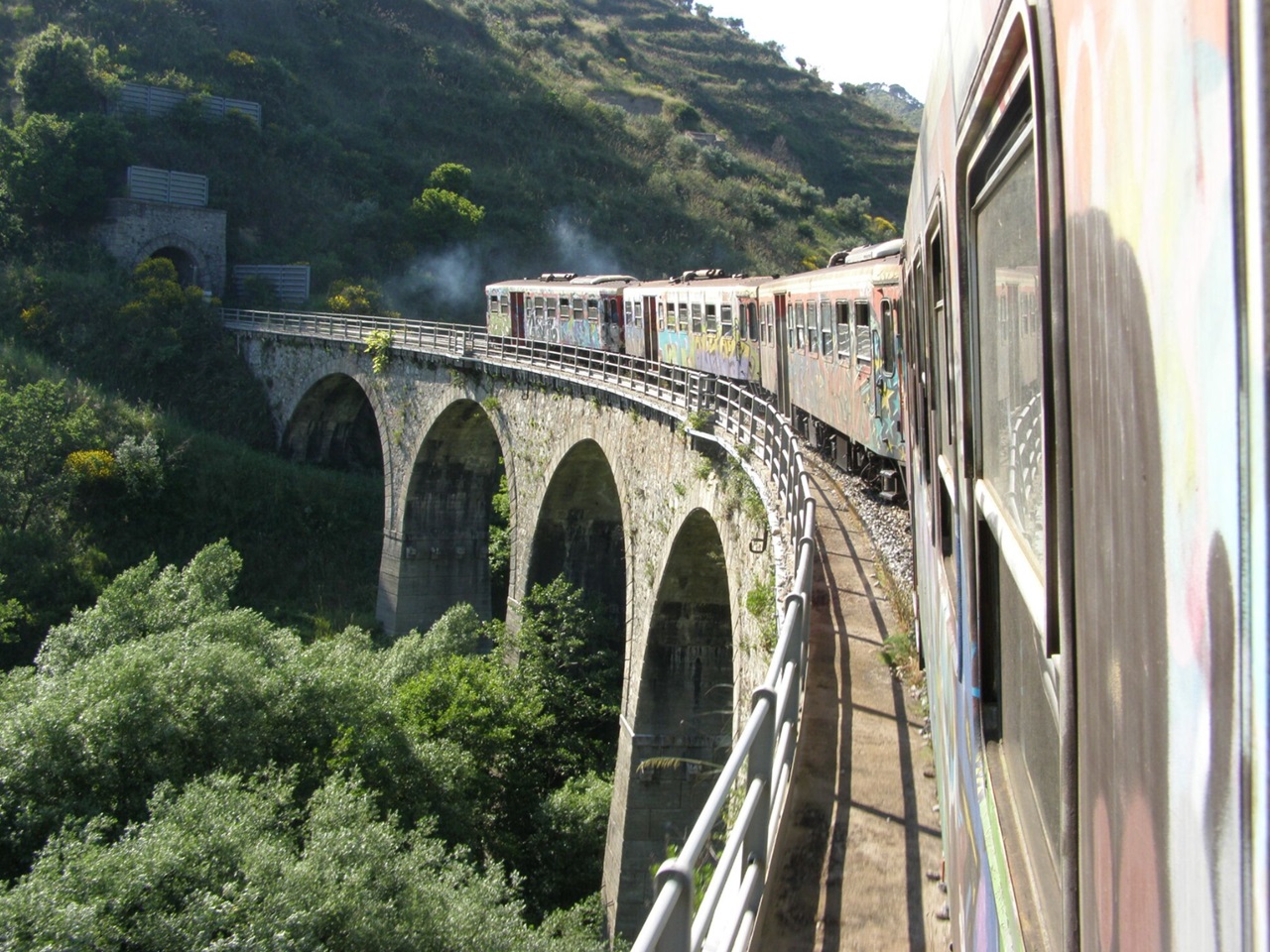 viadotto della Fiumarella foto ora