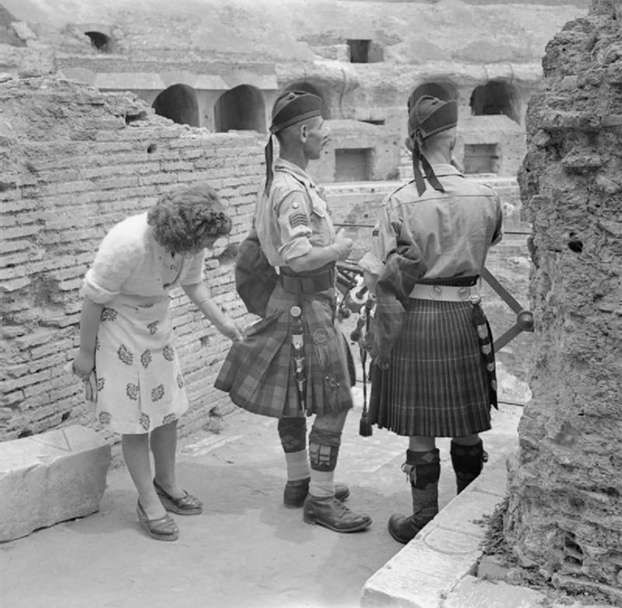 kilt scozzesi a Roma