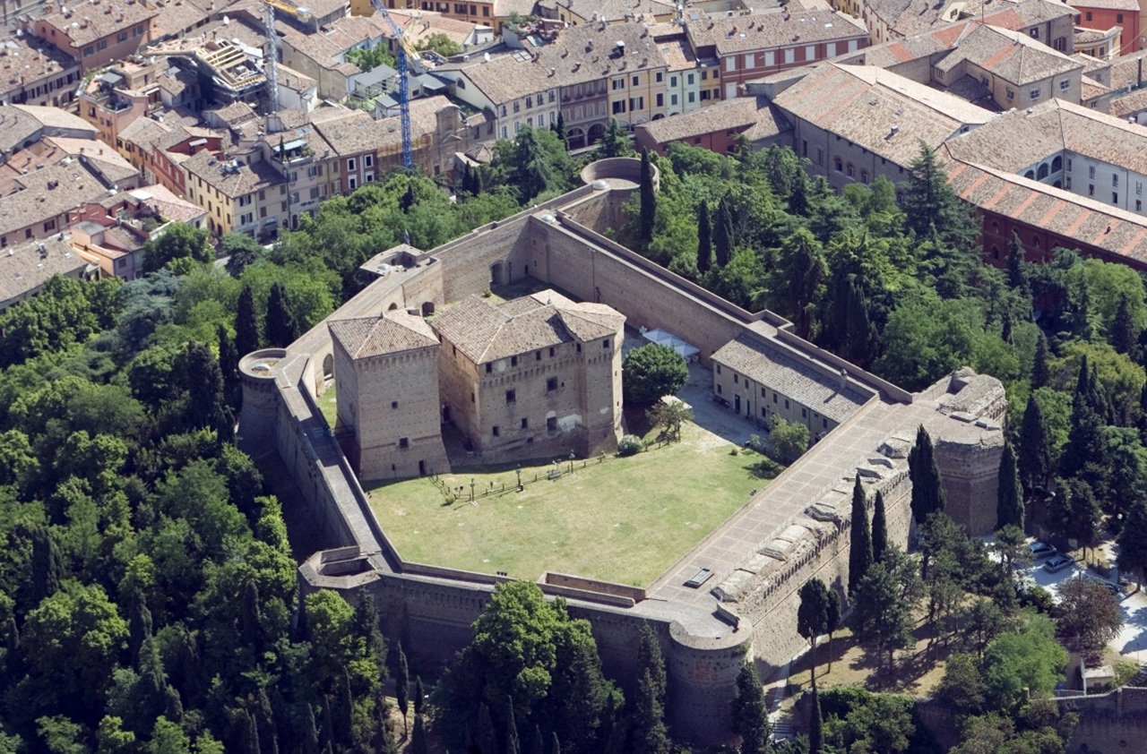 Sacco dei Bretoni rocca malatestiana, centro di Cesena