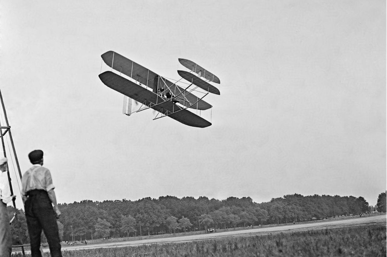 cavalieri del cielo, aereo in volo