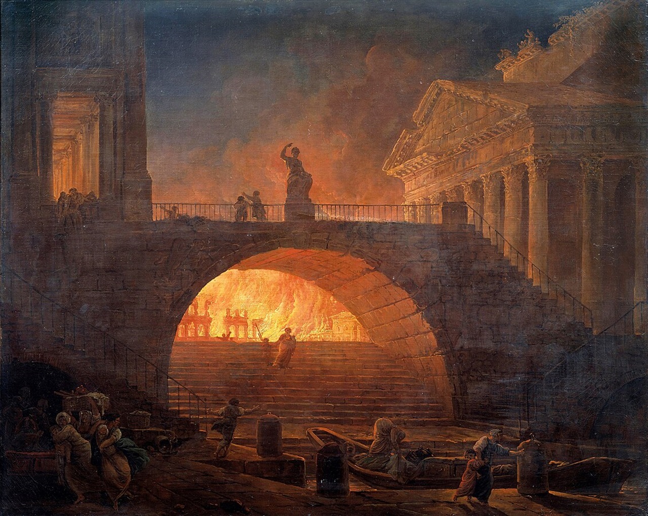 nerone incendio roma