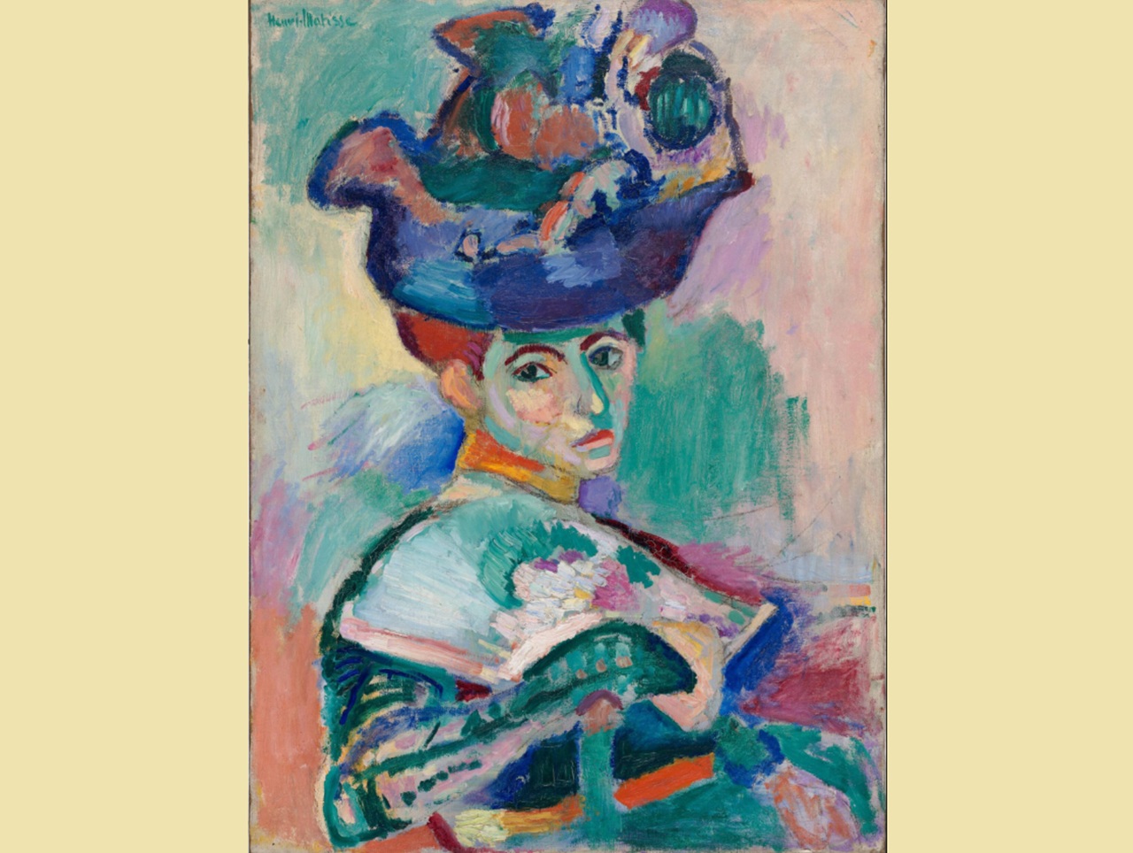 Henri Matisse Donna con cappello