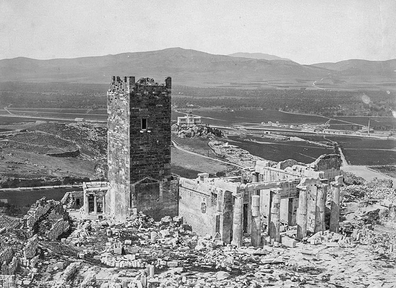 Torre Franca fotografia dell'Ottocento