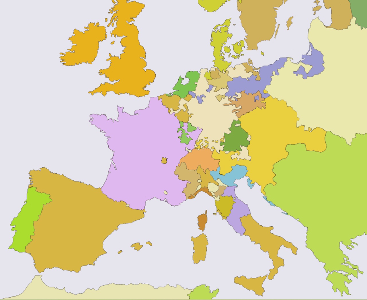 Guerra delle Riunioni Europa negli anni '80 del XVII secolo