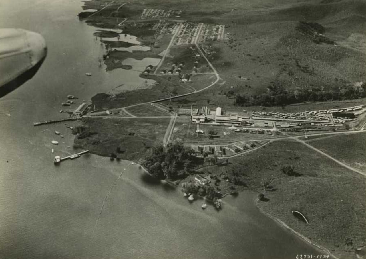 Fordlandia ripresa dall'alto anni '30