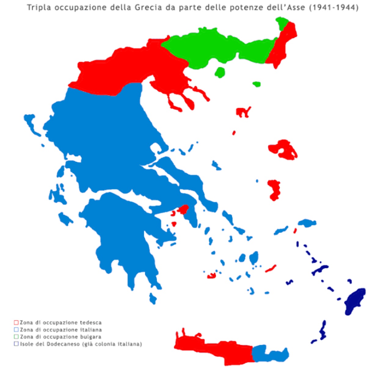 16 febbraio triplice occupazione della Grecia