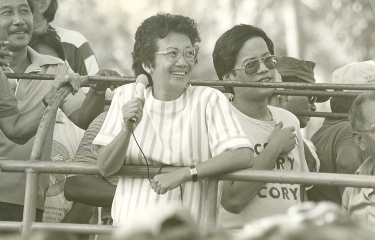 25 febbraio Corazon Aquino