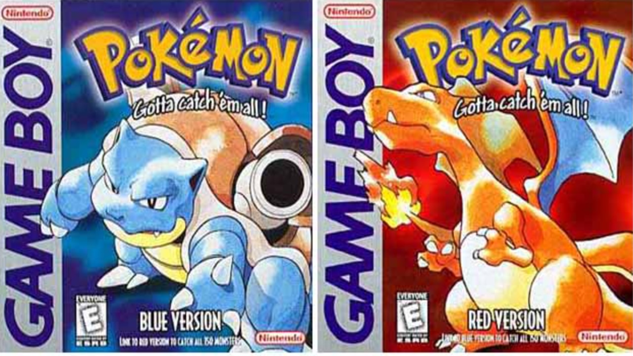 27 febbraio foto Pokemon versione blu e rossa