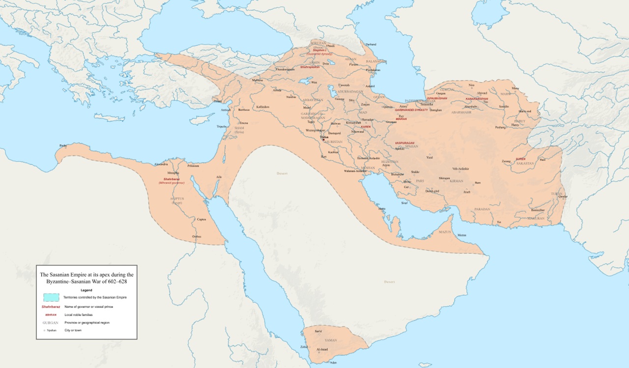 28 febbraio massima espansione sasanide