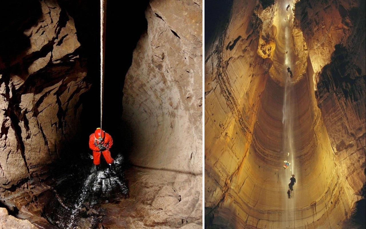 grotta di Krubera missioni di esplorazione